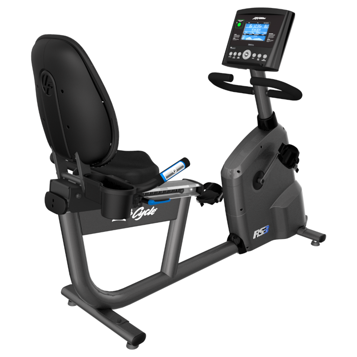 Bicicleta Recumbente Life Fitness RS3 con Consola GO