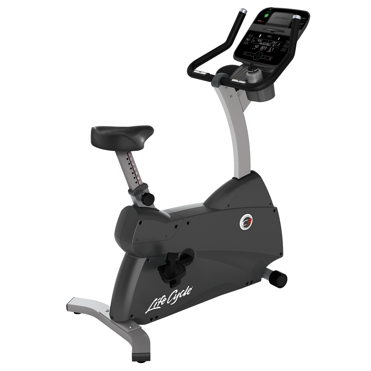 Bicicleta Vertical Life Fitness C3 con Consola Track