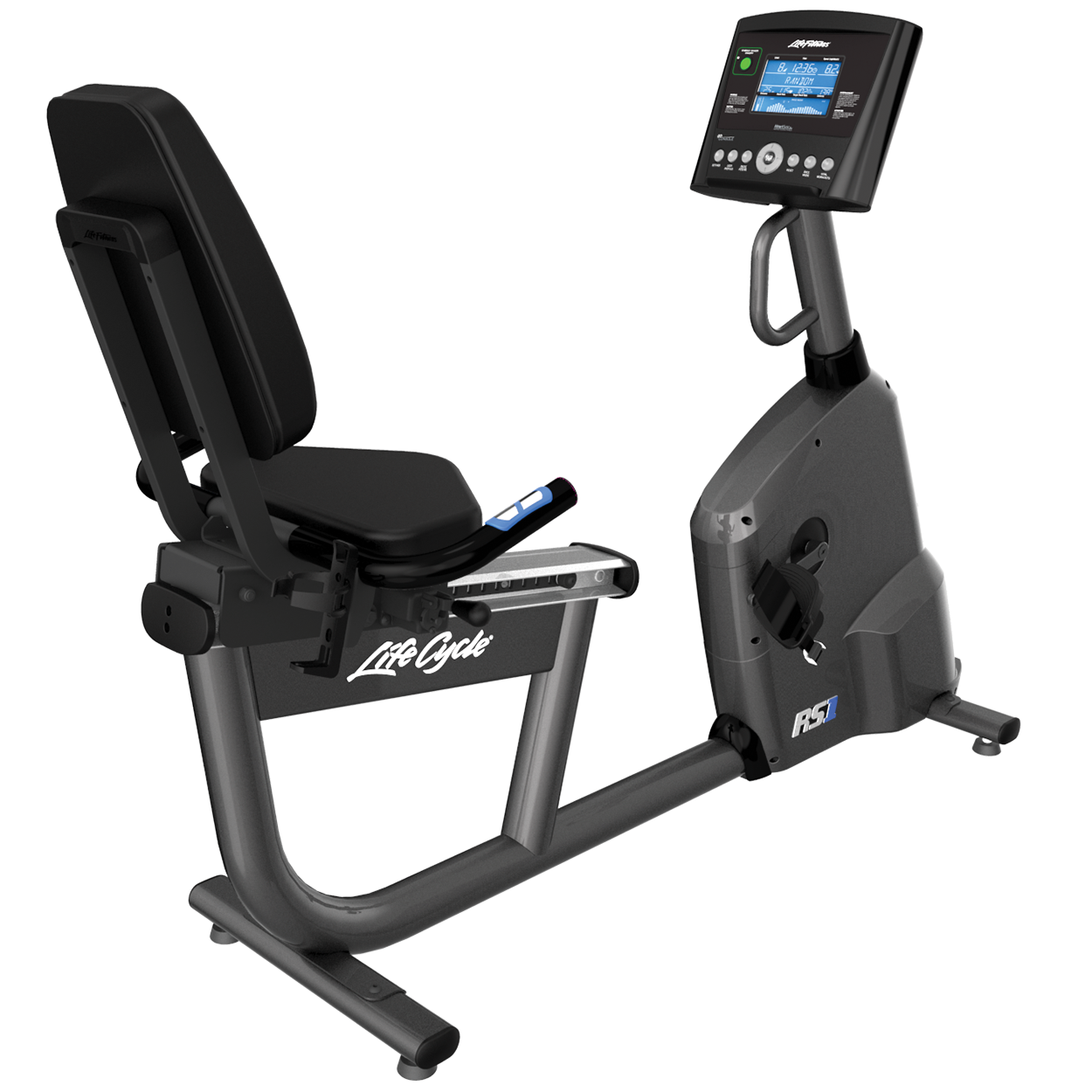 Bicicleta Recumbente Life Fitness RS1 con Consola Go