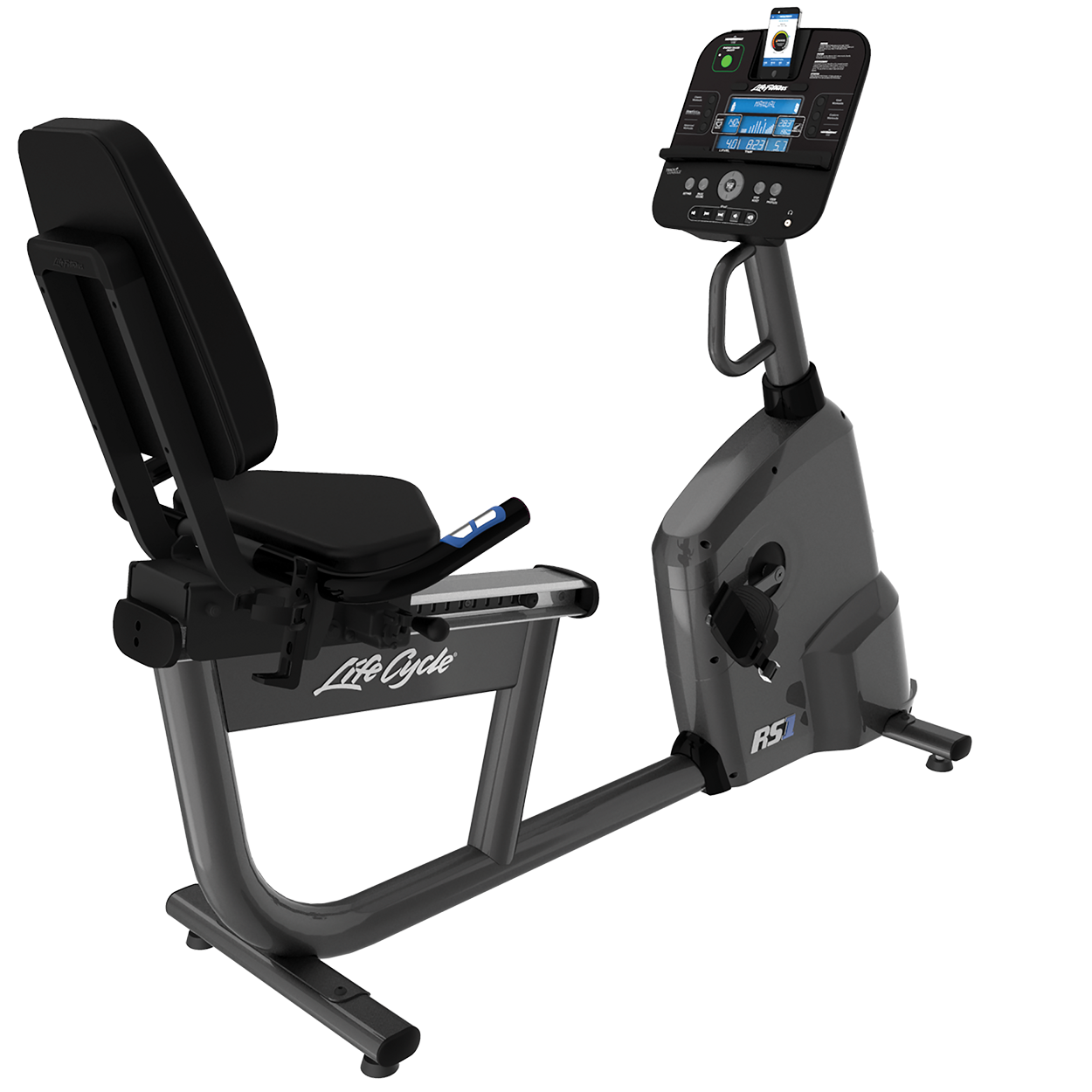 Bicicleta Recumbente Life Fitness RS1 con Consola Track